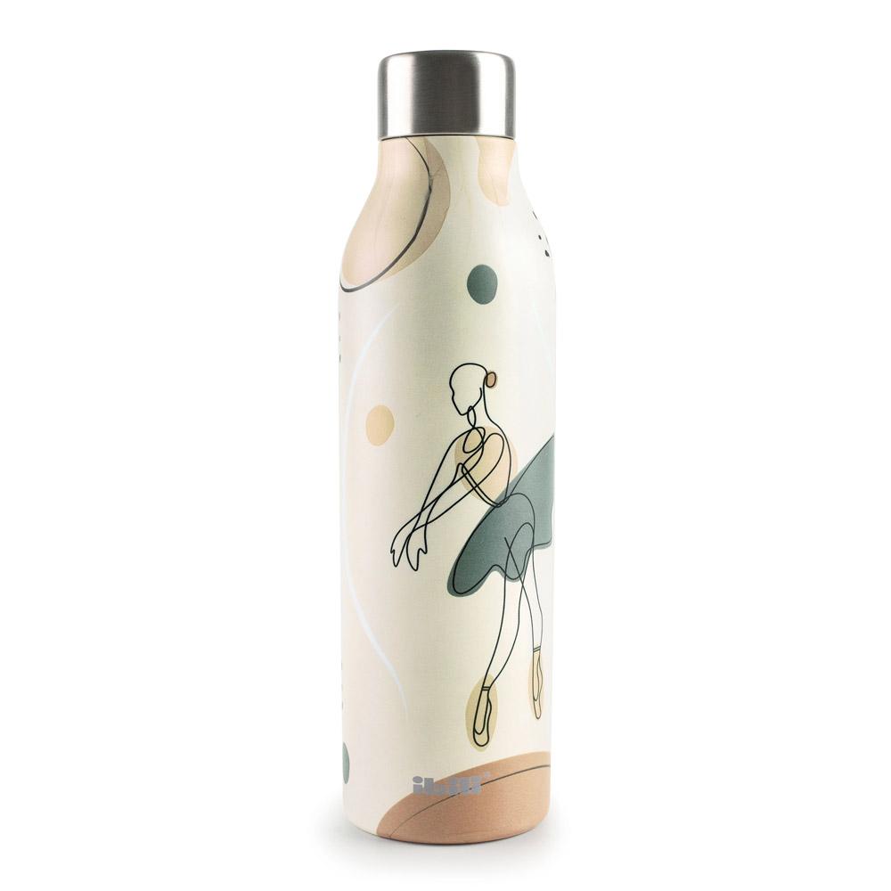 Stainless steel mini double wall insulated bottle 51oz / 150ml - Ibili